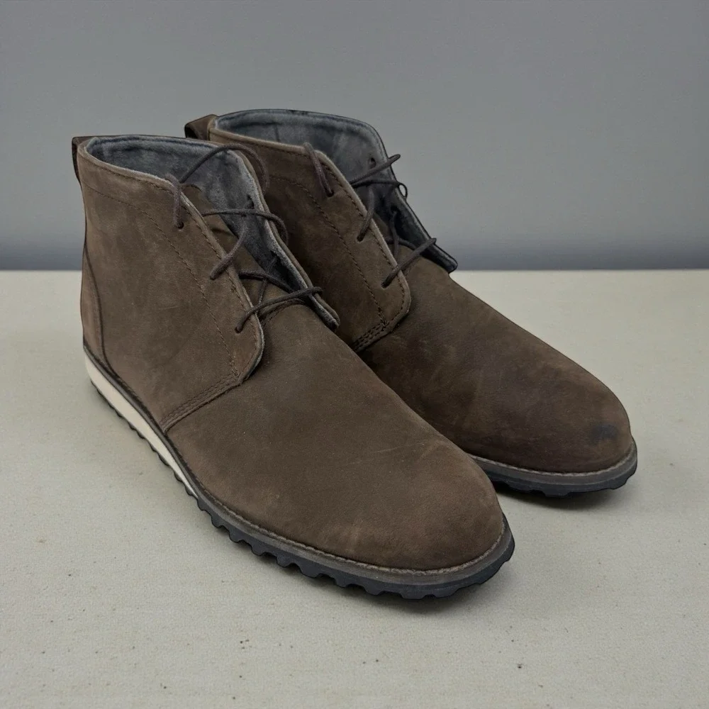 5.11 🤑Tactical Mission Ready 🔥Chukka Boots Mens‎ 8 Brown Leather Vibram Sole